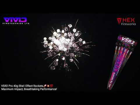 VSR2 Pro Effect Premium Ball Rocket by Vivid Pyrotechnics