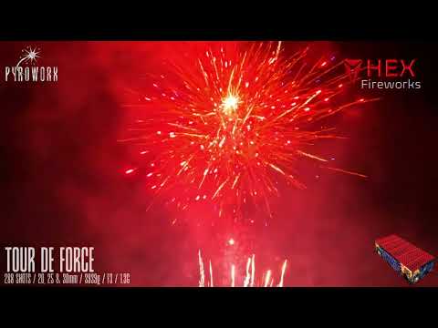 Tour de Force by Pyroworx at HEX Fireworks