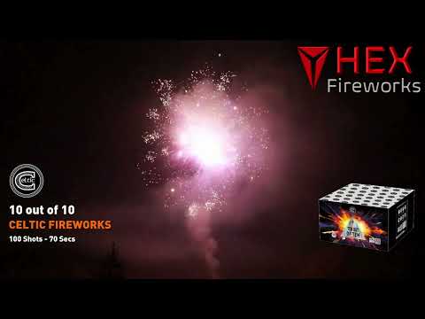 10 out of 10 by Celtic Fireworks at HEX Fireworks