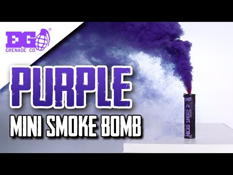 Purple - EG25: Wire Pull® Micro Smoke Grenade by Enola Gaye