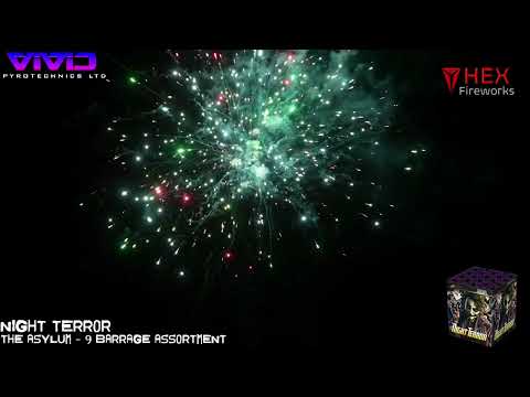 Asylum Barrage Pack by Vivid Pyrotechnics - HEX Fireworks