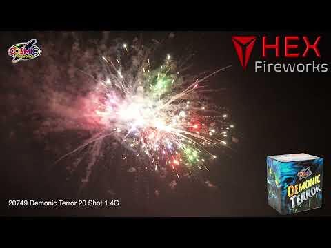 Demonic Terror by Cosmic Fireworks at HEX Fireworks