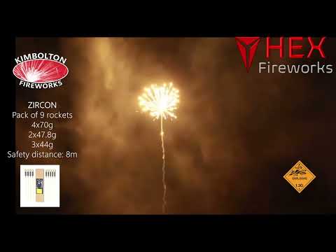 Zircon Rocket Pack from Kimbolton Fireworks at HEX Fireworks