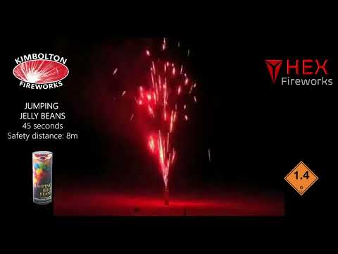 Jumping Jelly Beans by Kimbolton Fireworks
