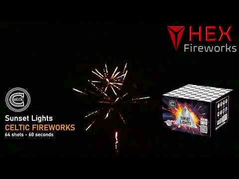 Sunset Lights by Celtic Fireworks at HEX Fireworks