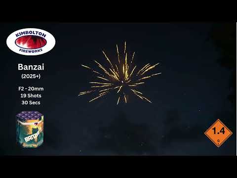 Banzai by Kimbolton Fireworks at HEX Fireworks