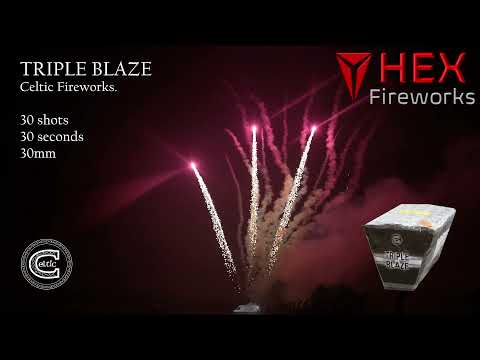 Triple Blaze by Celtic Fireworks
