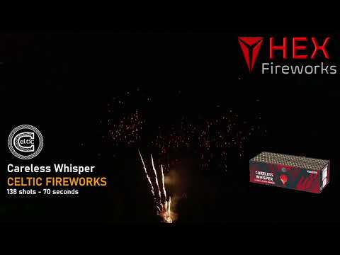 Careless Whisper by Celtic Fireworks at HEX Fireworks