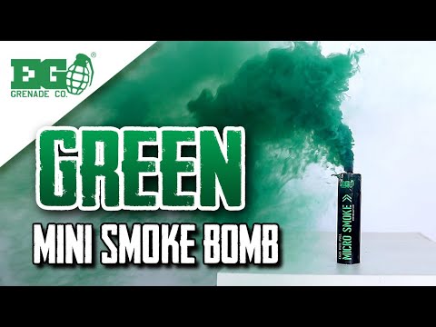 Green - EG25: Wire Pull® Micro Smoke Grenade by Enola Gaye