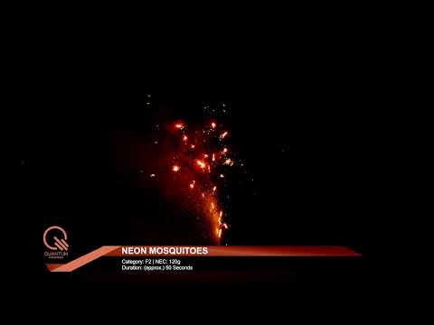 Neon Mosquitoes Fountain by Absolute Fireworks at HEX Fireworks