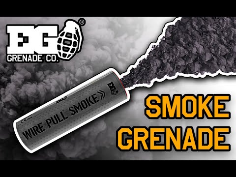 Black - EG25: Wire Pull® Micro Smoke Grenade by Enola Gaye