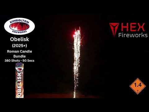 Obelisk by Kimbolton Fireworks at HEX Fireworks