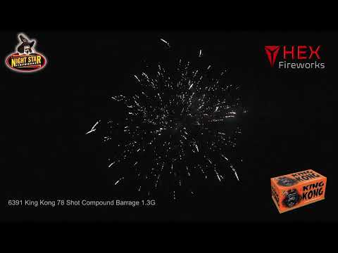 King Kong by Night Star Fireworks at HEX Fireworks