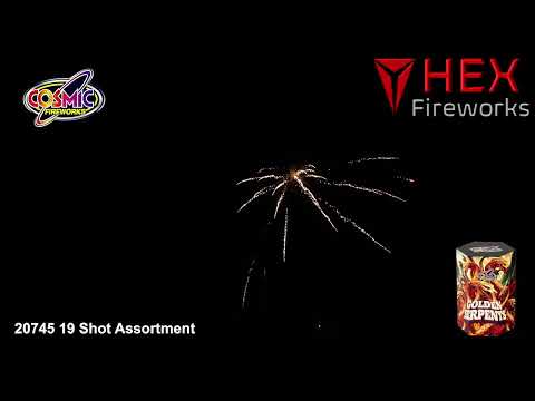 19 Shot Assortment by Cosmic Fireworks at HEX Fireworks
