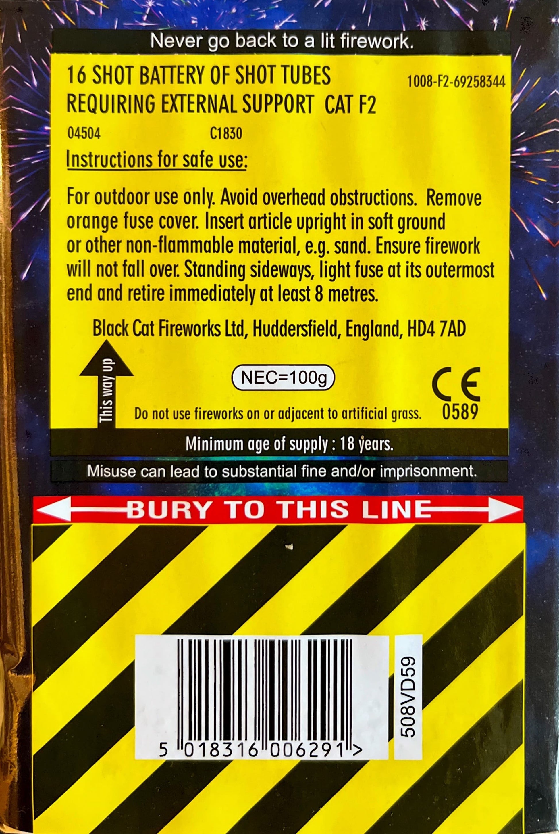 Avatar by Standard Fireworks Instructions