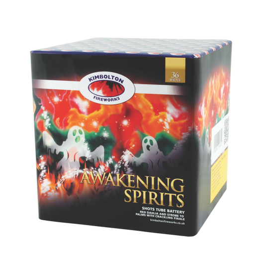 Kimbolton Firerworks 36 Shots Awakening Spirits Single Ignition Barrage