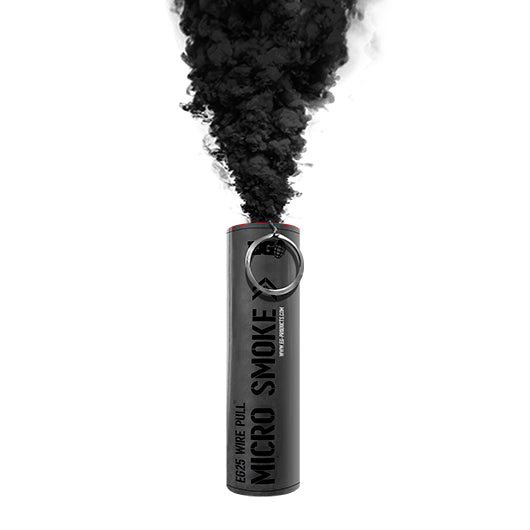 Black - EG25: Wire Pull® Micro Smoke Grenade by Enola Gaye