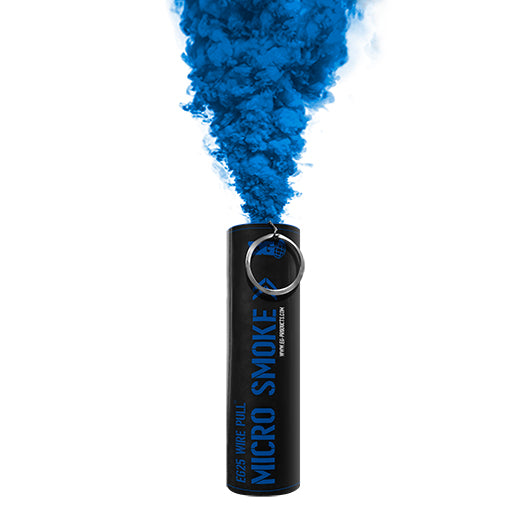 Blue - EG25: Wire Pull® Micro Smoke Grenade by Enola Gaye