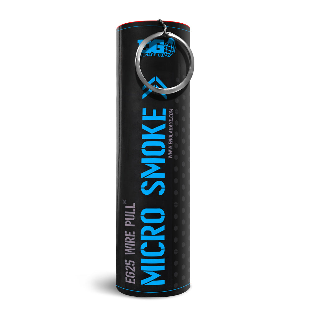 Blue - EG25: Wire Pull® Micro Smoke Grenade by Enola Gaye