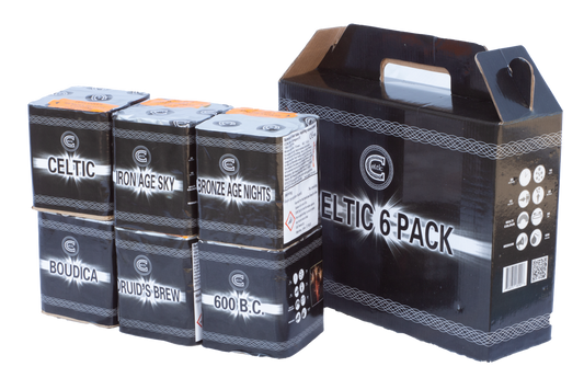 Celtic 6 Pack by Celtic Fireworks