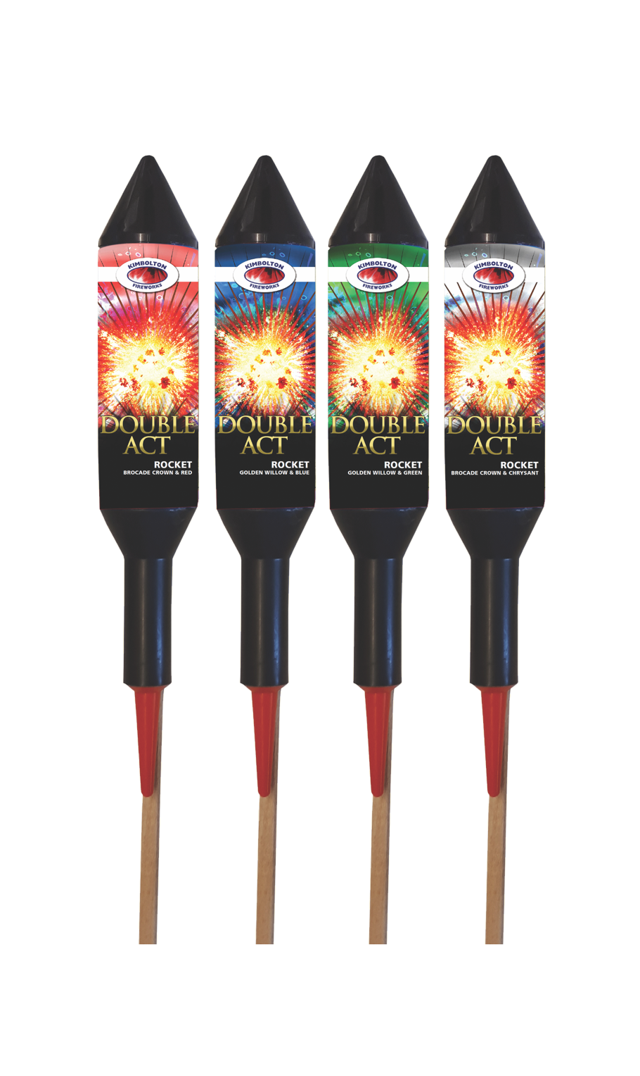 Double Act Rockets by Kimbolton Fireworks