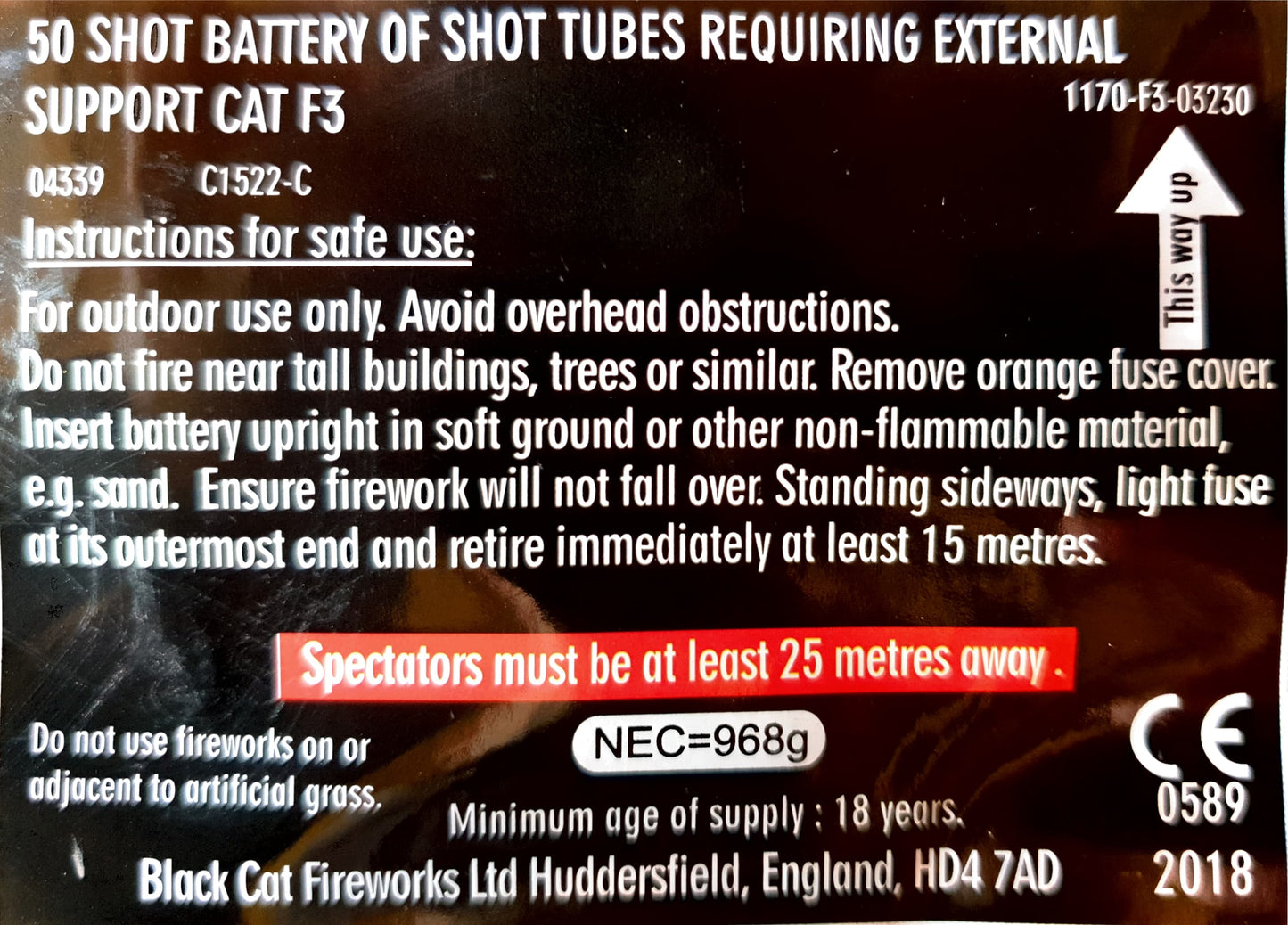 Euphoria by Standard Fireworks Instructions