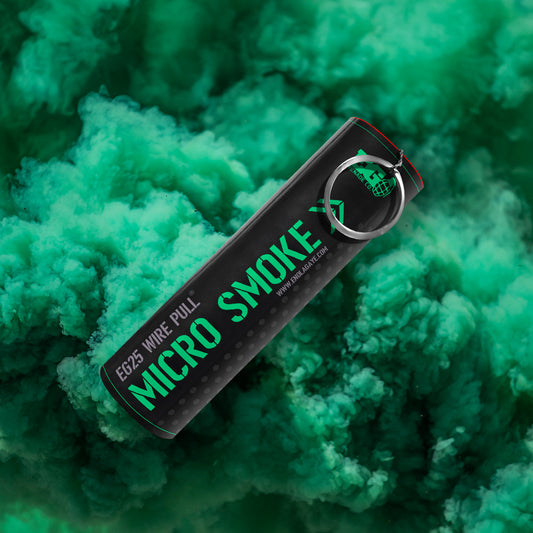 Green - EG25: Wire Pull® Micro Smoke Grenade by Enola Gaye