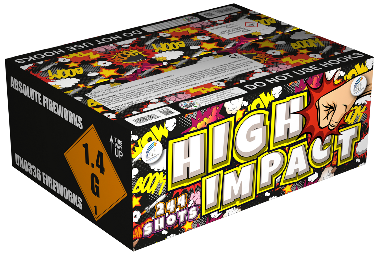 High Impact by Absolute Fireworks - HEX Fireworks