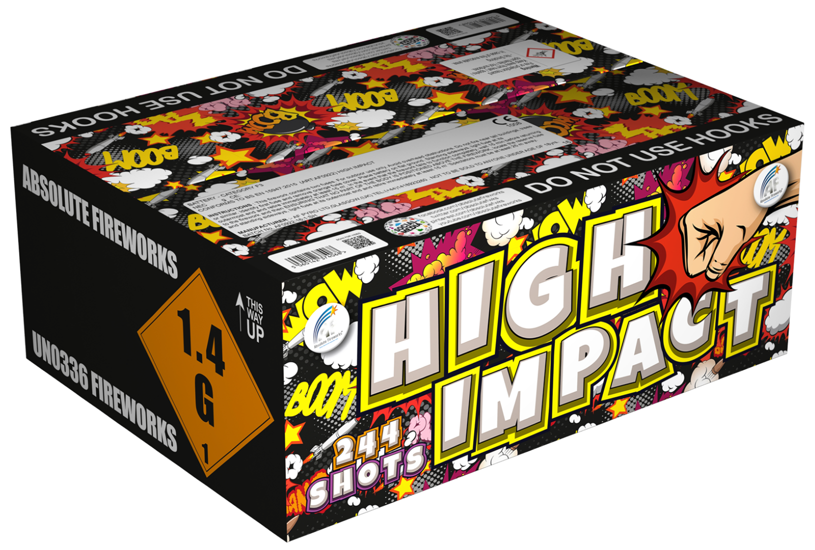 High Impact by Absolute Fireworks - HEX Fireworks