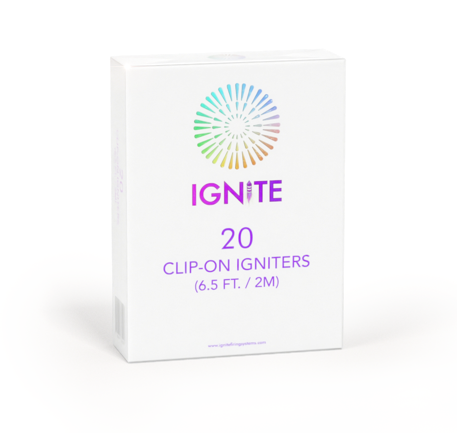 IGNITE Firing Systems Clip-on Igniters (Pack of 20)