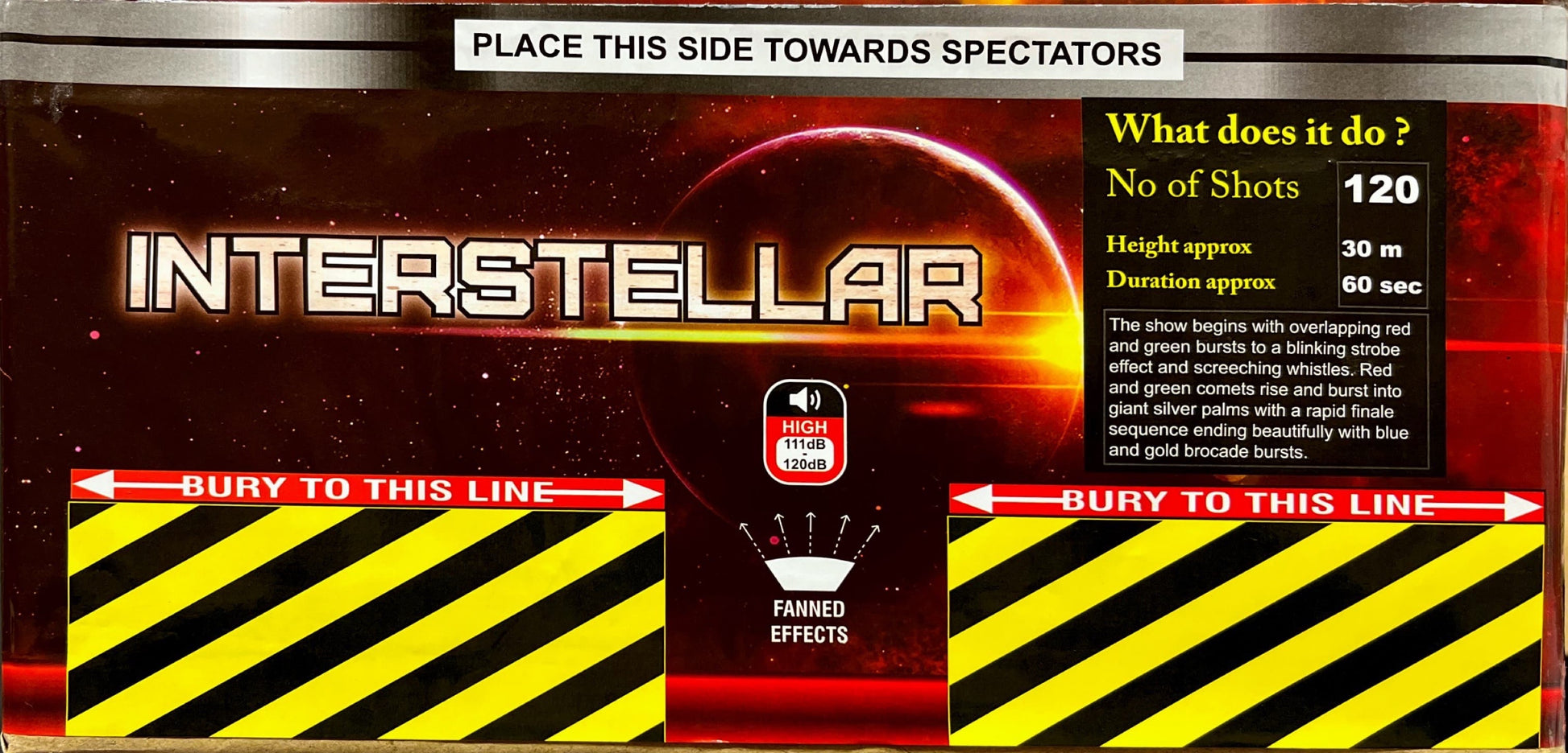 Interstellar by Standard Fireworks Information