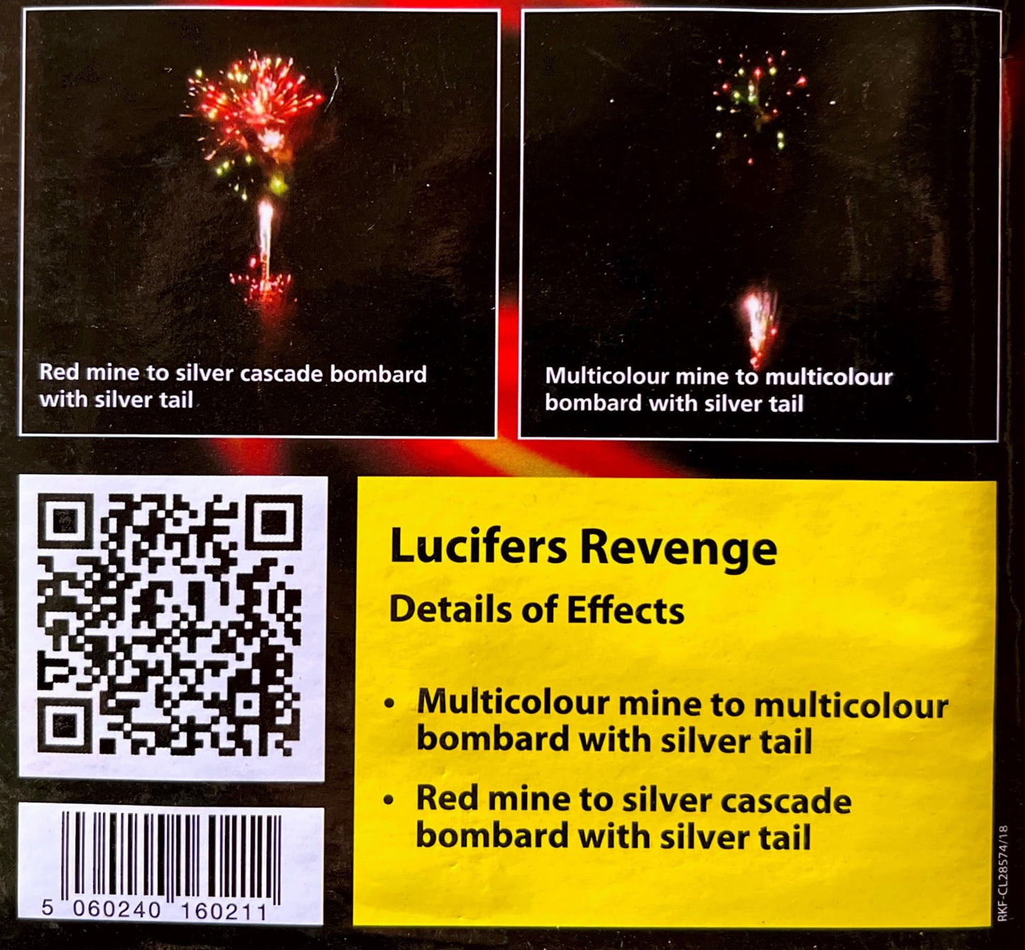 Lucifer's Revenge by Kimbolton Fireworks Effects Information