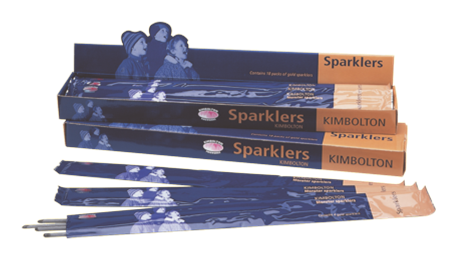 Monster Gold Sparklers by Kimbolton Fireworks