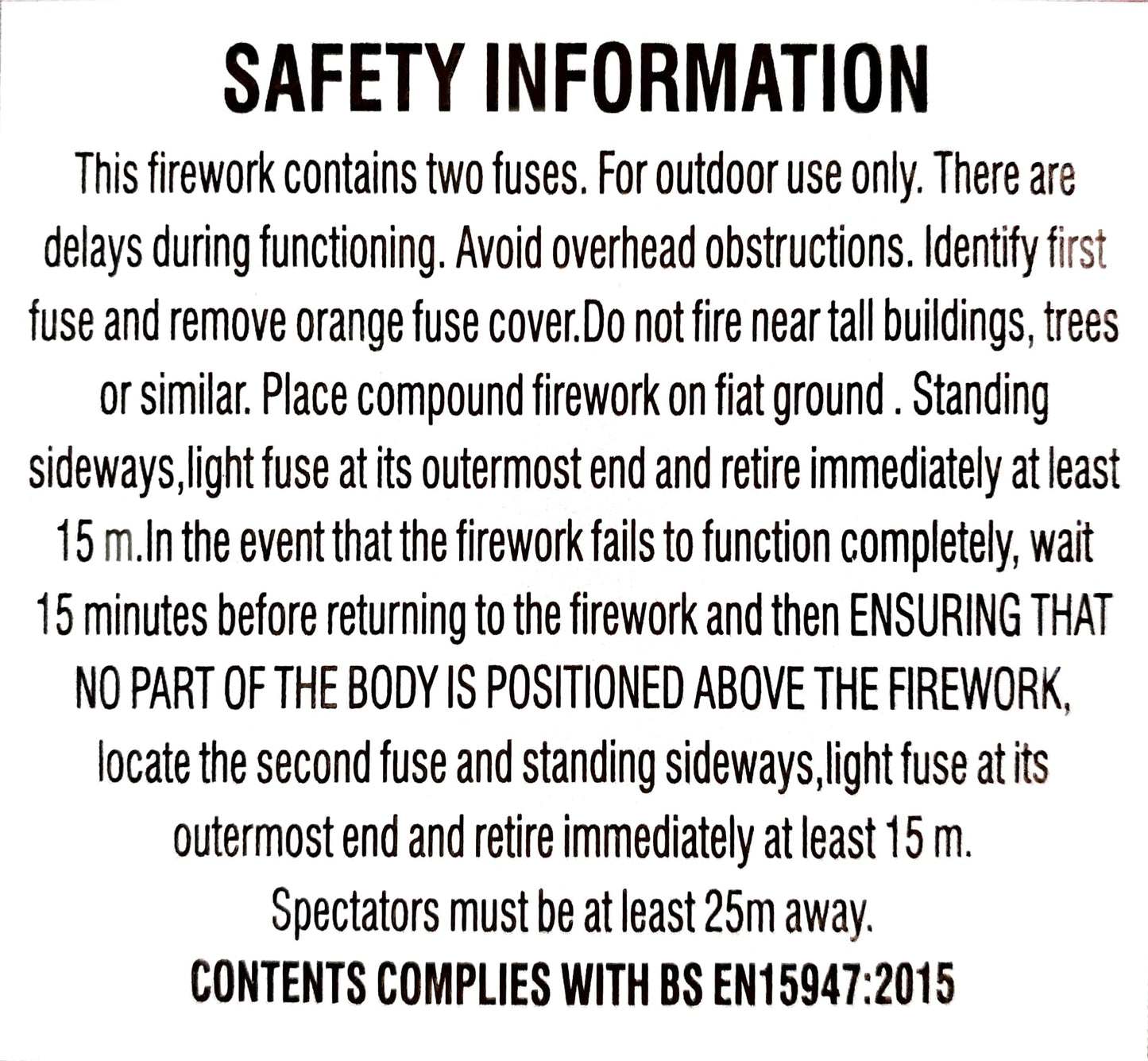 Oberon by Evolution Fireworks Instructions - HEX Fireworks