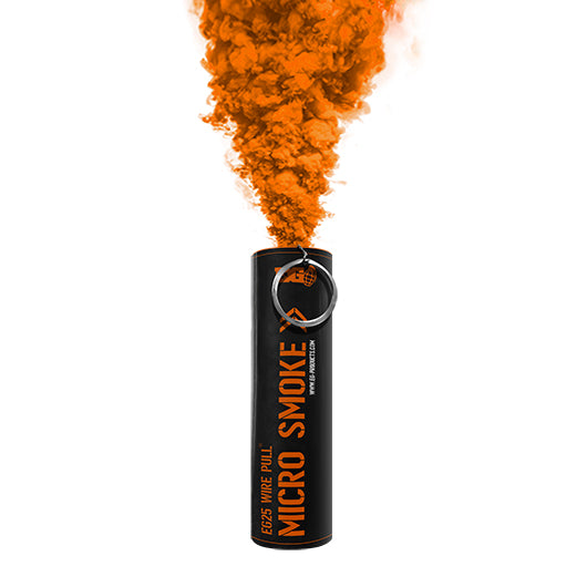 Orange - EG25: Wire Pull® Micro Smoke Grenade by Enola Gaye