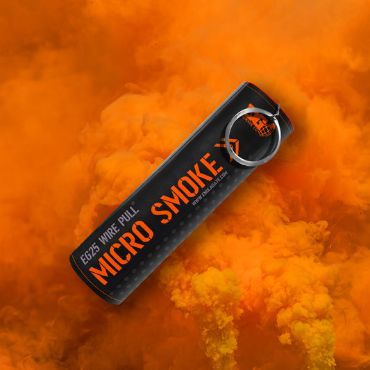 Orange - EG25: Wire Pull® Micro Smoke Grenade by Enola Gaye
