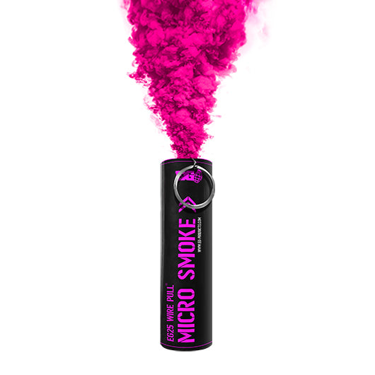 Pink - EG25: Wire Pull® Micro Smoke Grenade by Enola Gaye