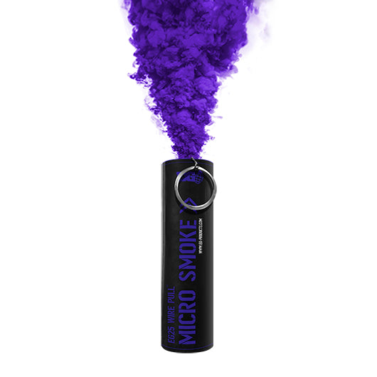 Purple - EG25: Wire Pull® Micro Smoke Grenade by Enola Gaye