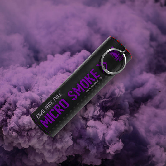Purple - EG25: Wire Pull® Micro Smoke Grenade by Enola Gaye