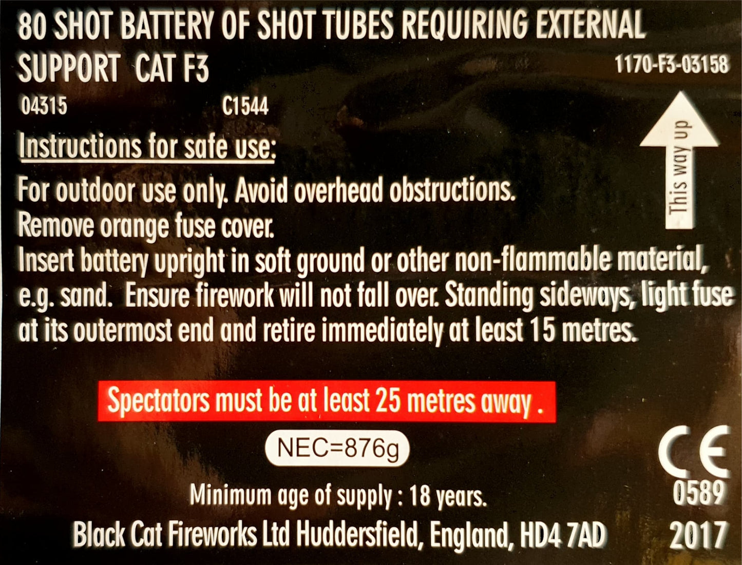 Quantum by Standard Fireworks Instructions
