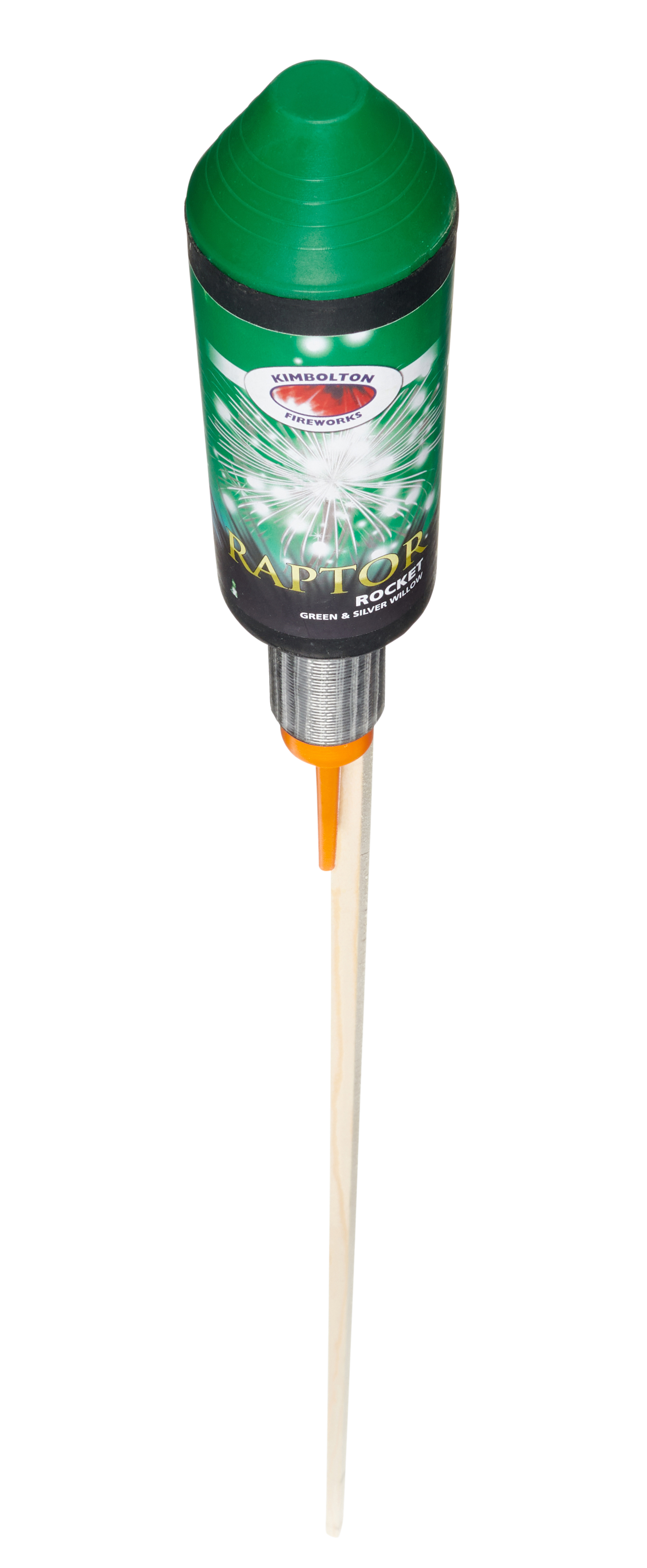 Raptor Display Quality Rocket Green and Silver Willow