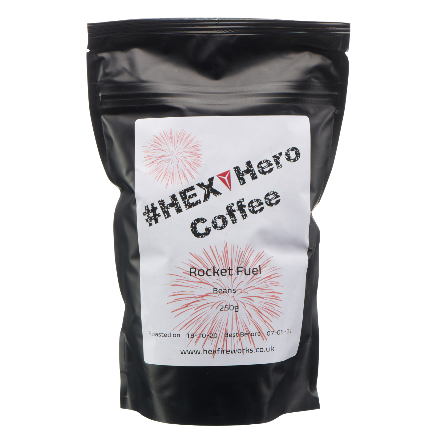 HEXHero Coffee Rocket Fuel 250g bag