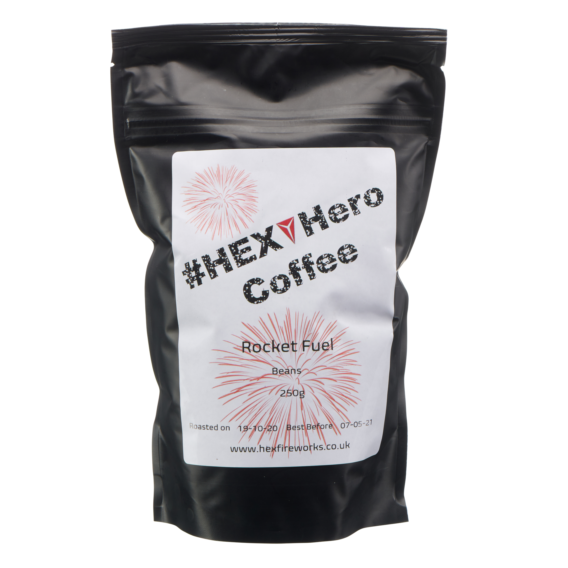 HEXHero Coffee Rocket Fuel 250g bag