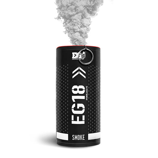 White - EG18: Wire Pull® Smoke Grenade by Enola Gaye