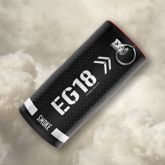 White - EG18: Wire Pull® Smoke Grenade by Enola Gaye